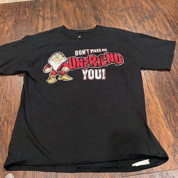 Disneyland Resort - Men's M Short Sleeve T Shirt - Grumpy Unfriend You Disney - Picture 1 of 7